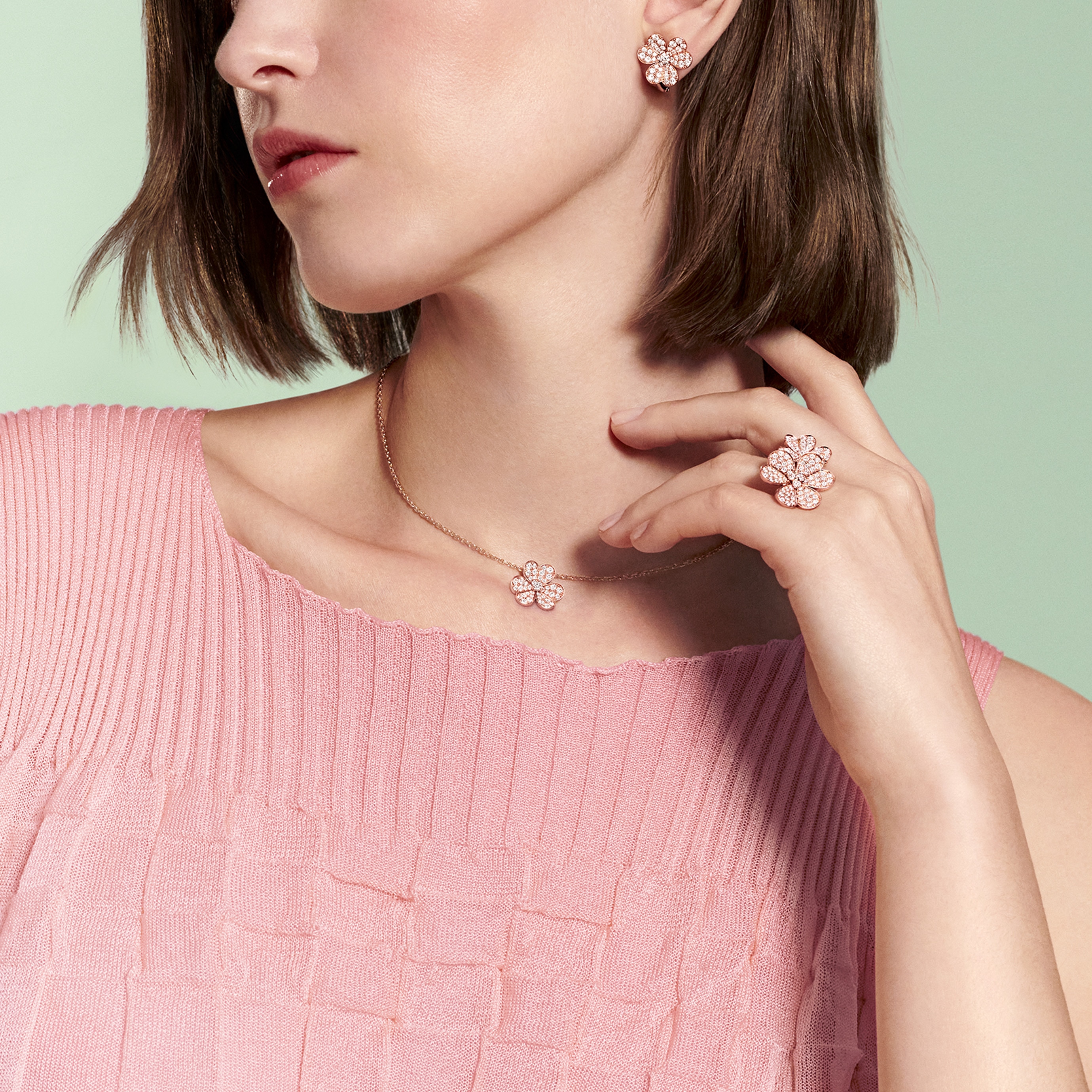 Van cleef and arpels frivole earrings shop